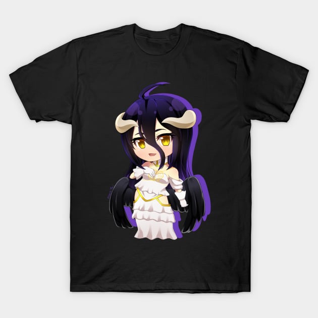 OverLord: Chibi Albedo T-Shirt by KoyukiMori